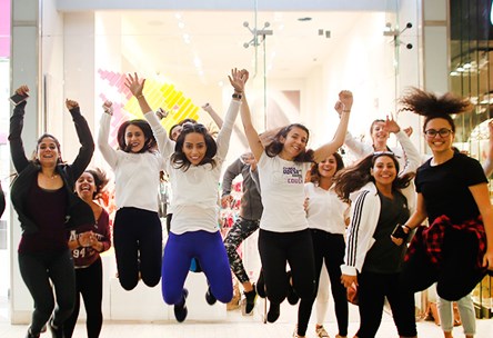 Calzedonia Organizes Bikini Boot Camp with Rebecca Odeh, Jordan